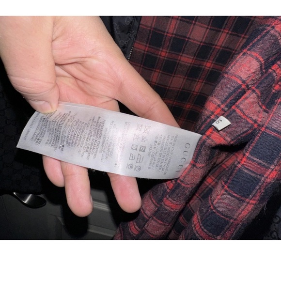 Gucci Hybrid Flannel Jacket Size XL - Picture 2 of 4